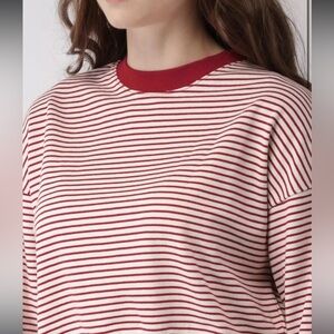 Forever 21 Crewneck - Red and White